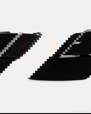 Answear.LAB curea din piele intoarsa culoarea negru