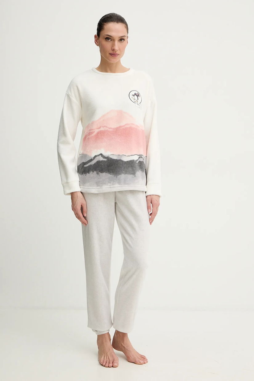 women'secret pijama culoarea bej, 3132243