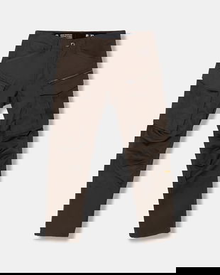 G-Star pantaloni culoarea maro, cu fason cargo, D02190-E064