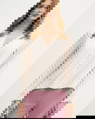 Hoss Intropia cămașă culoarea bej, regular, 6282692