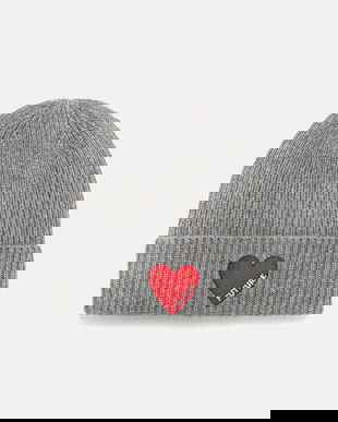 FROM FUTURE căciulă de cașmir culoarea gri, ABO01087