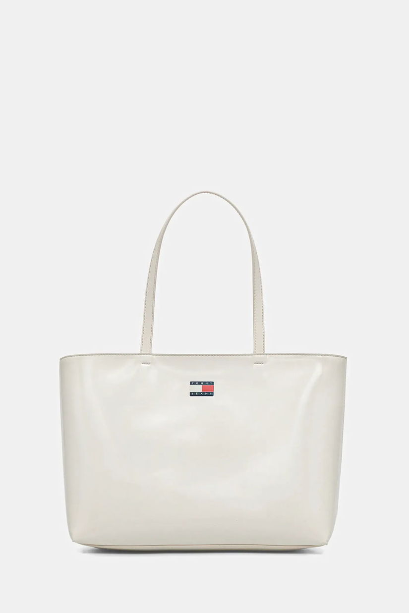 Tommy Jeans poșetă culoarea bej, AW0AW18069