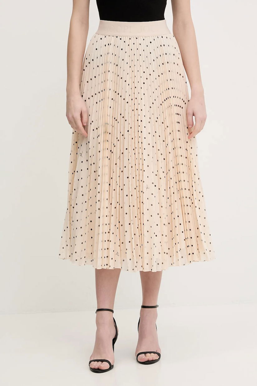 Joop! fustă culoarea bej, maxi, evazați, 30100095