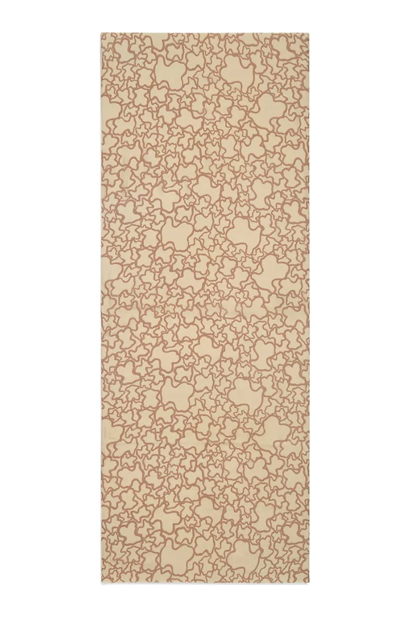 Tous șal culoarea bej, cu imprimeu, 2002202633