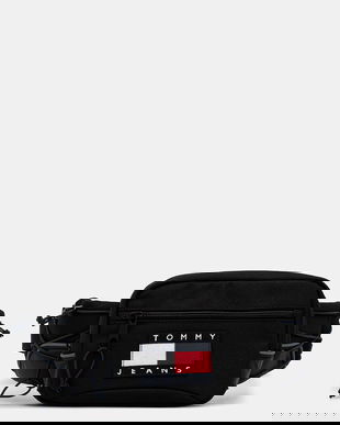 Tommy Jeans borsetă culoarea negru, AM0AM13872