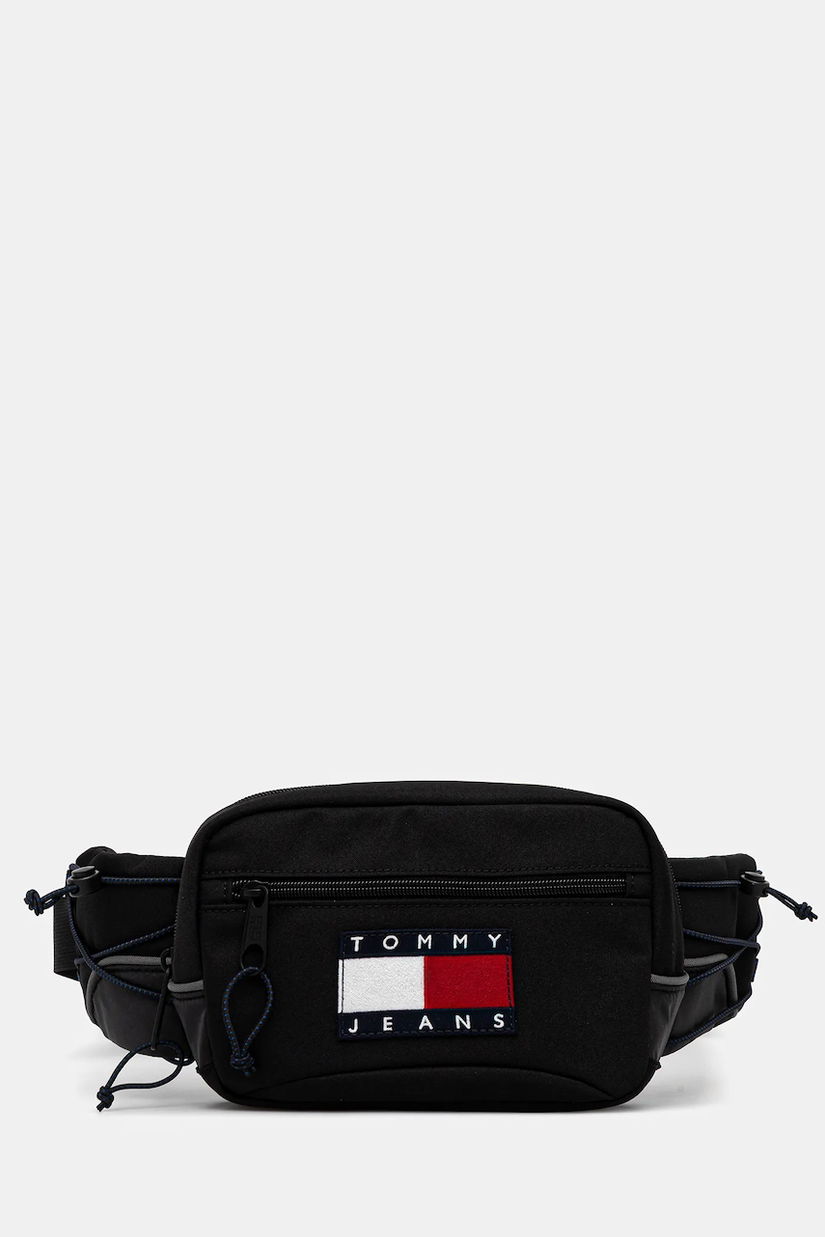 Tommy Jeans borsetă culoarea negru, AM0AM13872