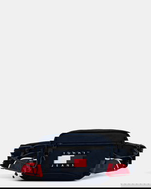 Tommy Jeans borsetă culoarea bleumarin, AM0AM13872