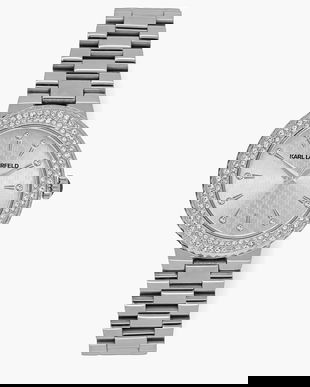 Karl Lagerfeld ceas culoarea argintiu, R0553104502