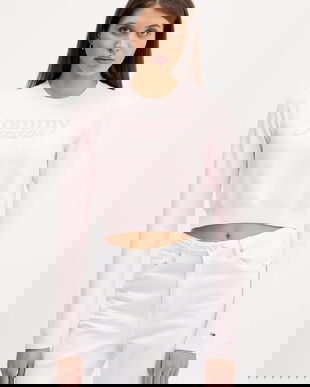 Tommy Jeans pulover culoarea roz, light, DW0DW22028