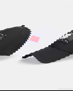 Tommy Jeans șapcă culoarea negru, AM0AM13851