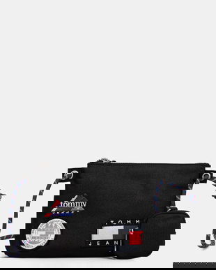 Tommy Jeans borsetă culoarea negru, AM0AM14057