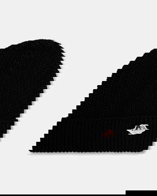 Fiorucci pălărie din amestec de lână Angel Patch culoarea negru, W02FPAHA216KN03BK01