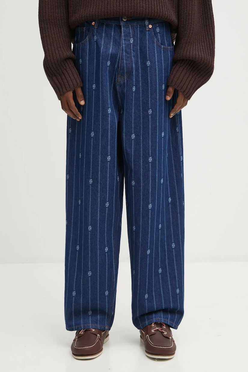 Drôle de Monsieur jeans Le Jean Baggy Monogramme I.BP168.CO238