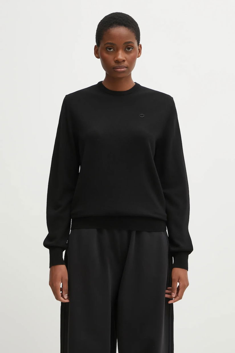 Coperni pulover de lână Classic culoarea negru, light, COPML161Y3018MEN