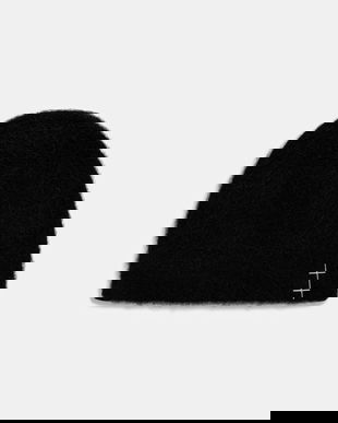 Heliot Emil pălărie din amestec de lână culoarea negru, AW25_16_111_BLK01_CO