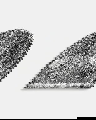 Heliot Emil pălărie din amestec de lână culoarea argintiu, AW25_16_132_BLK01