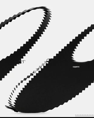 Coperni poșetă de piele Mini Swipe Tote culoarea negru, COPBA115F6031