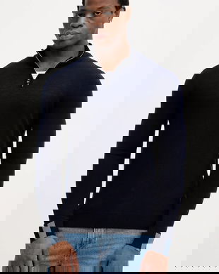 Mos Mosh pulover de lână ADAM culoarea negru, light, cu turtleneck, 503342