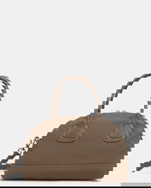 Answear.LAB poseta de piele culoarea bej