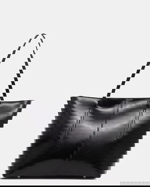 Answear.LAB poseta de piele culoarea negru