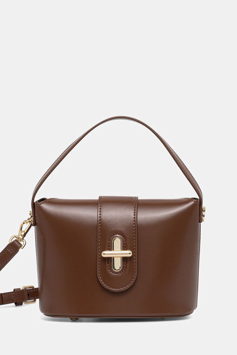 Answear.LAB poseta de piele culoarea maro