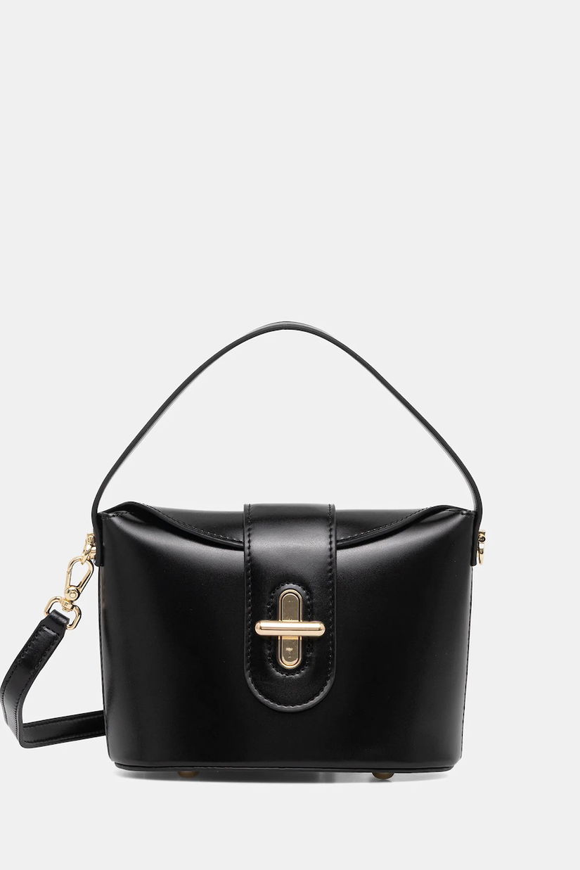 Answear.LAB poseta de piele culoarea negru