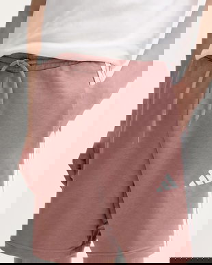 adidas pantaloni scurți 3-Stripes culoarea portocaliu, JY1556