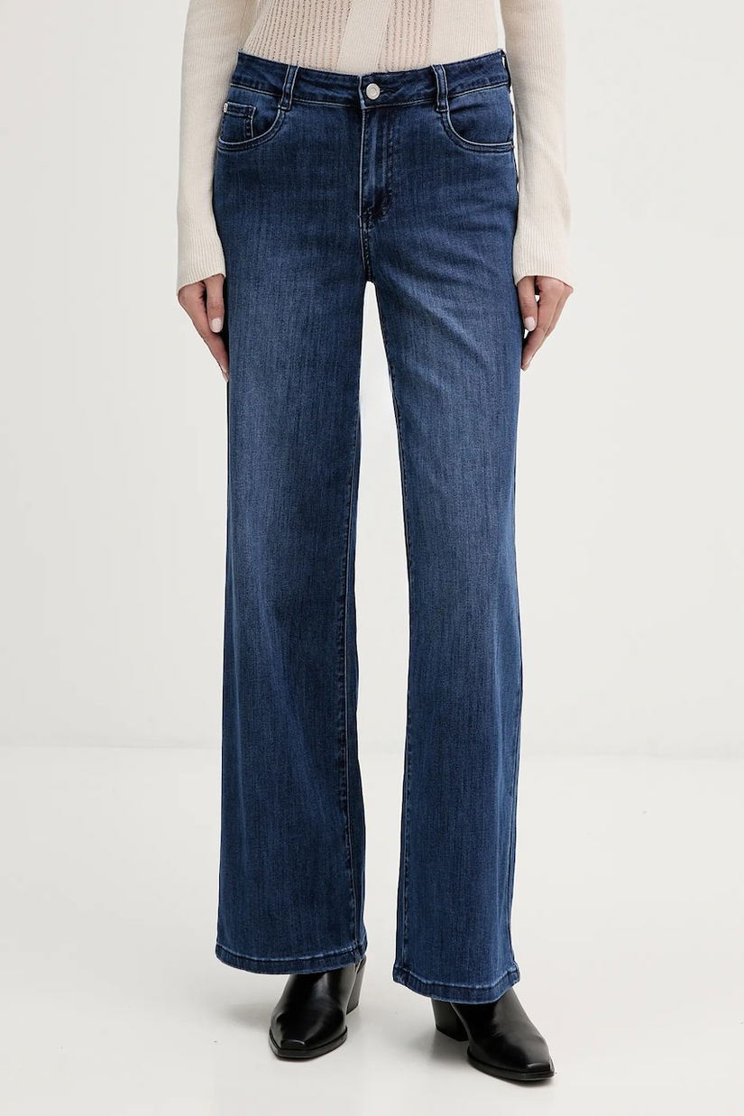 Joseph Ribkoff jeans culoarea bleumarin, 251968F25
