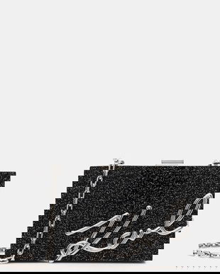 Karl Lagerfeld poșetă culoarea negru, A1W30124