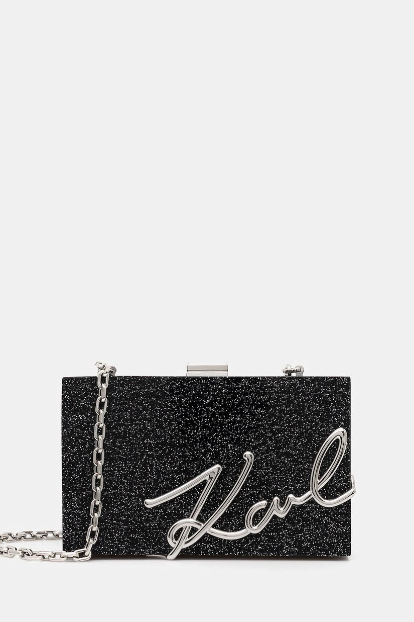 Karl Lagerfeld poșetă culoarea negru, A1W30124
