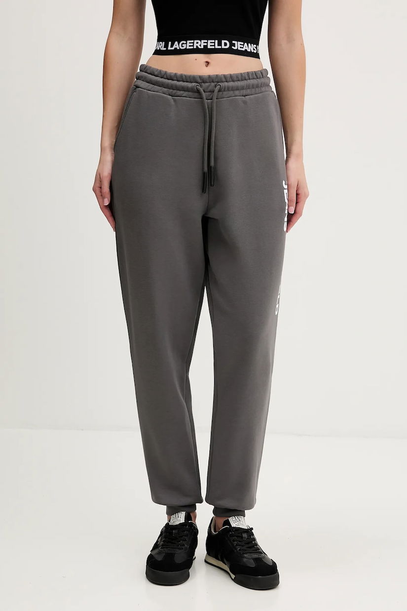 Karl Lagerfeld Jeans pantaloni de trening cu imprimeu, A1W10058