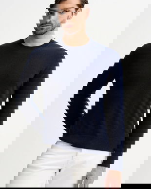 United Colors of Benetton pulover de cașmir culoarea bleumarin, light, 1033U105S