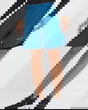 Reebok pantaloni scurți de alergare culoarea turcoaz, 100206010