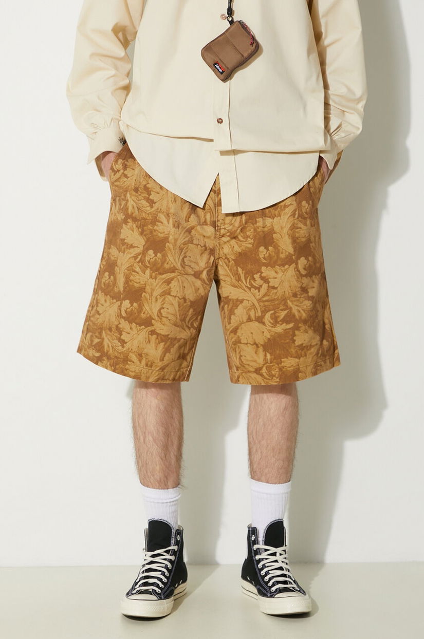 thisisneverthat pantaloni scurti din bumbac Beach Short culoarea galben, TN241WSOKS01