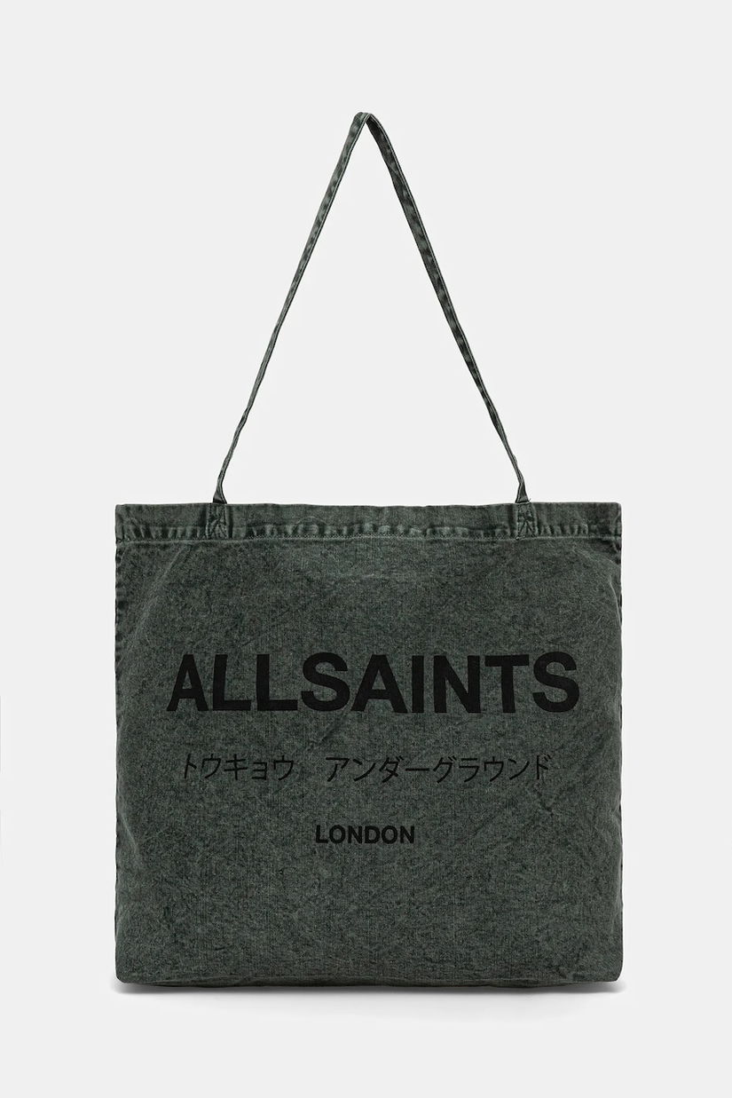 AllSaints geantă de bumbac M170XB