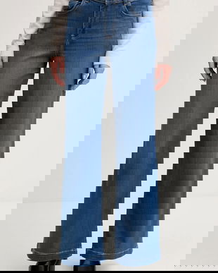 Mos Mosh jeans culoarea bleumarin, 166400