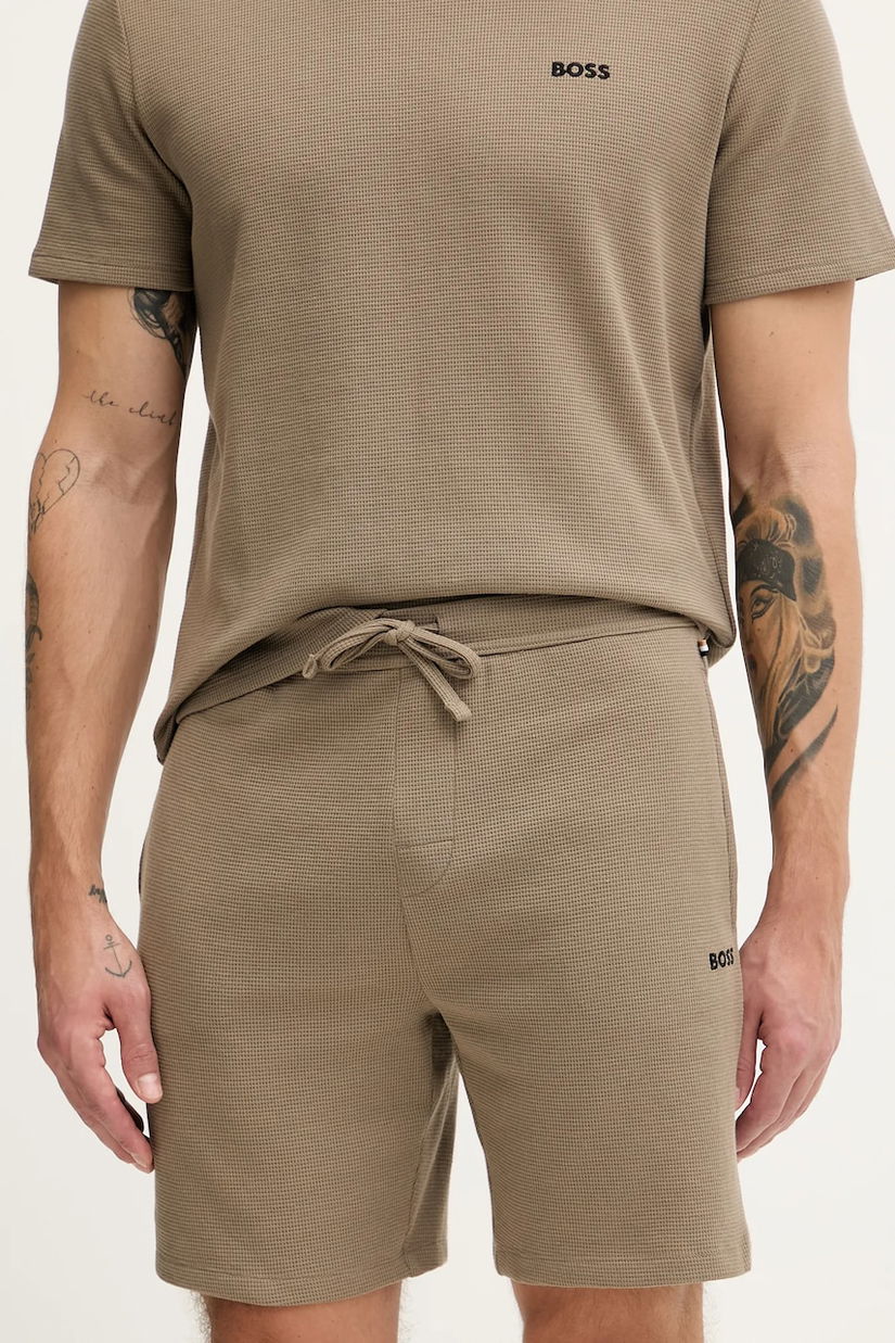 BOSS pantaloni scurți de lounge culoarea negru, 50535884