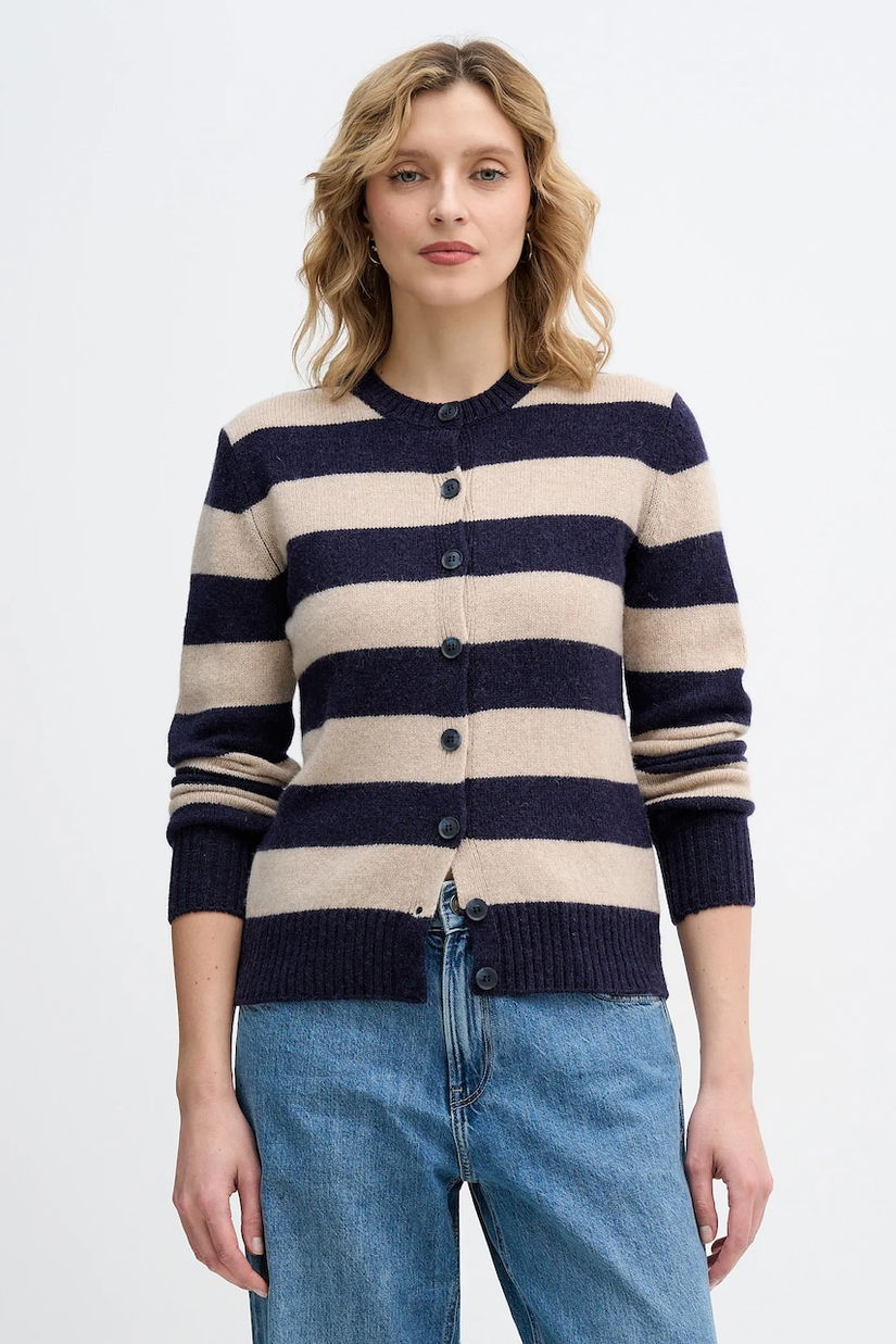 United Colors of Benetton cardigan din lână culoarea roz, light, 103ME5014