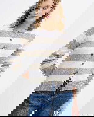 United Colors of Benetton cardigan din lână culoarea roz, light, 103ME5014