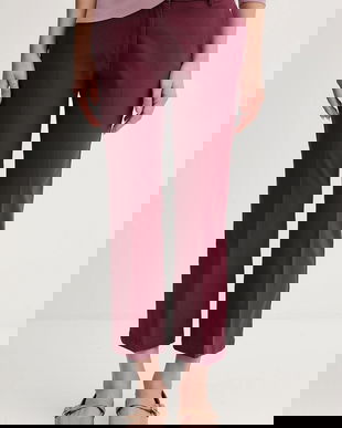 Sisley pantaloni culoarea negru, drept, medium waist