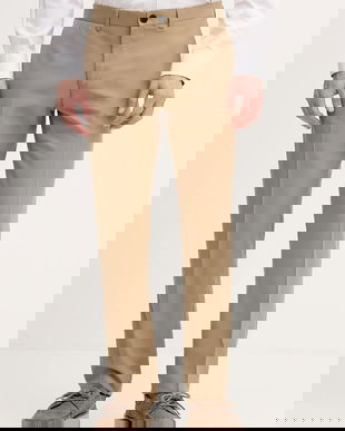 Sisley pantaloni culoarea verde, mulata