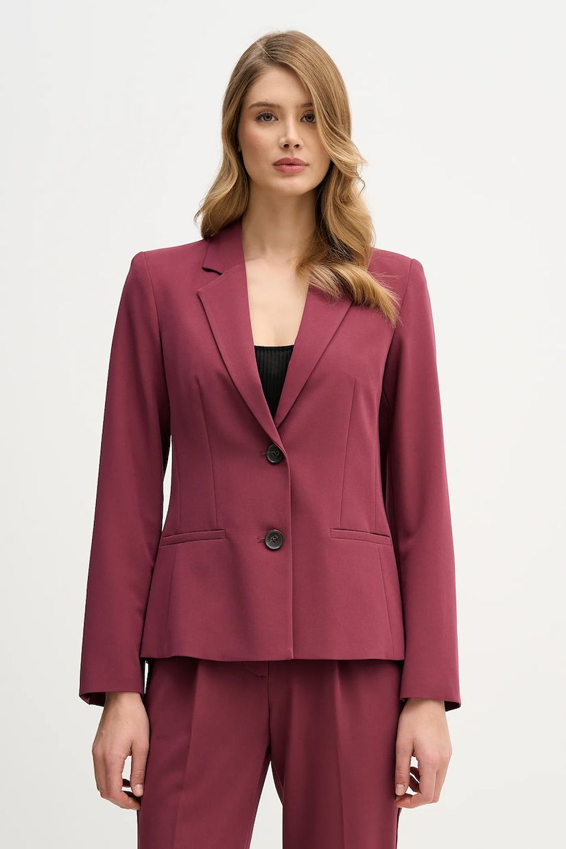 Sisley sacou culoarea negru, un singur rând de nasturi, uni, 2KVXLW01Q