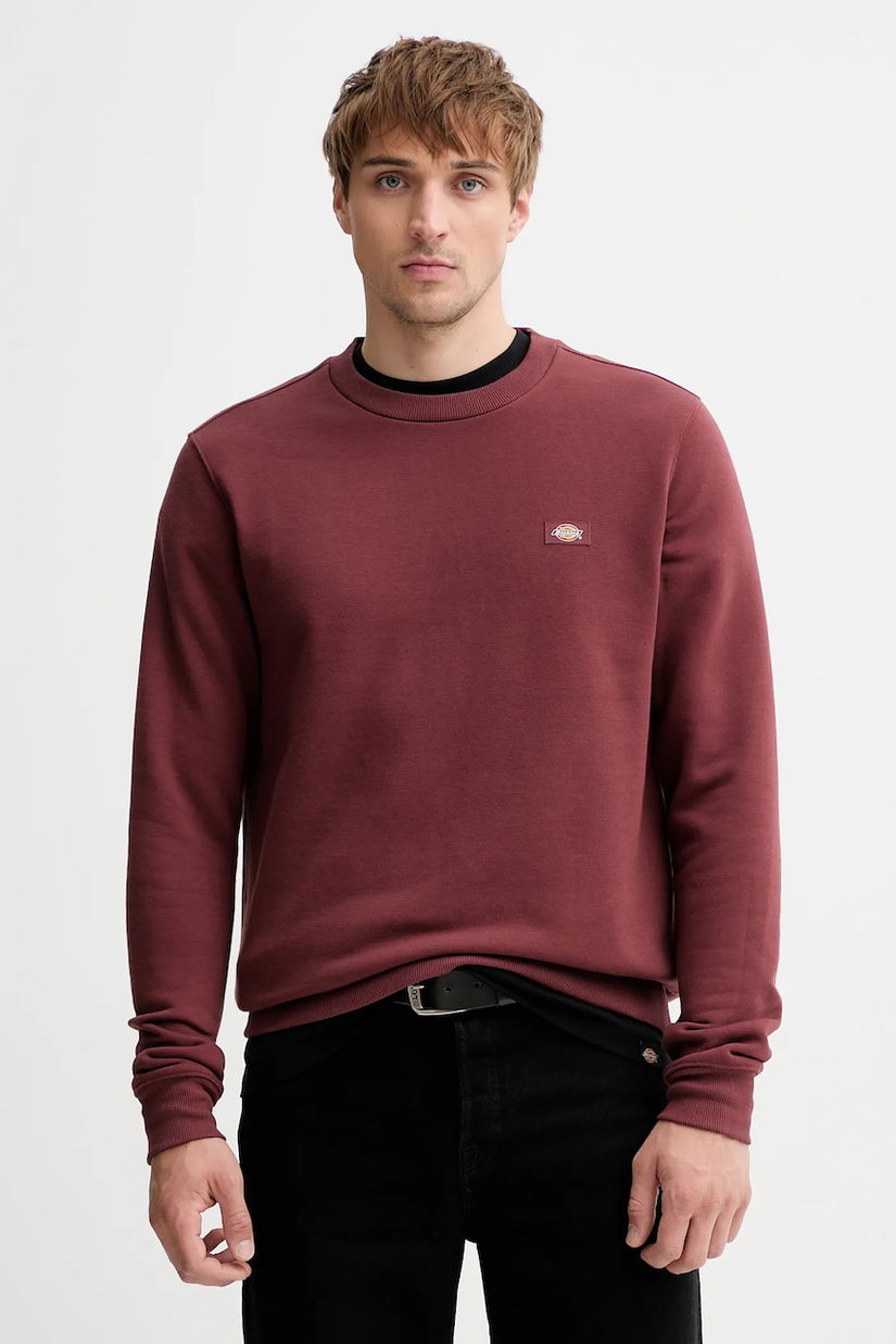 Dickies bluză culoarea rosu, uni, DK0A4XCE