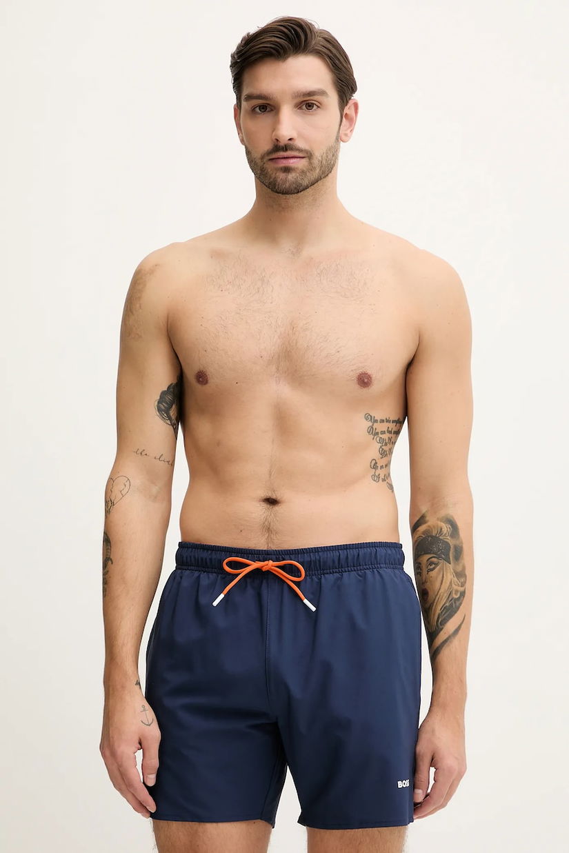 BOSS pantaloni scurti de baie culoarea verde