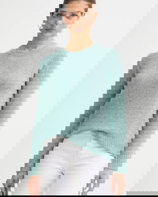 United Colors of Benetton pulover de lana culoarea gri, light