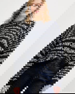 Joop! pulover din amestec de lână culoarea bleumarin, 30048399