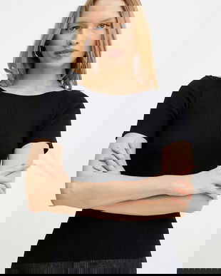 Morgan pulover MPIO femei, culoarea bleumarin, light, MPIO