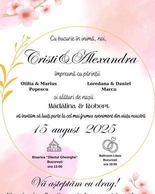 Invitatie de nunta