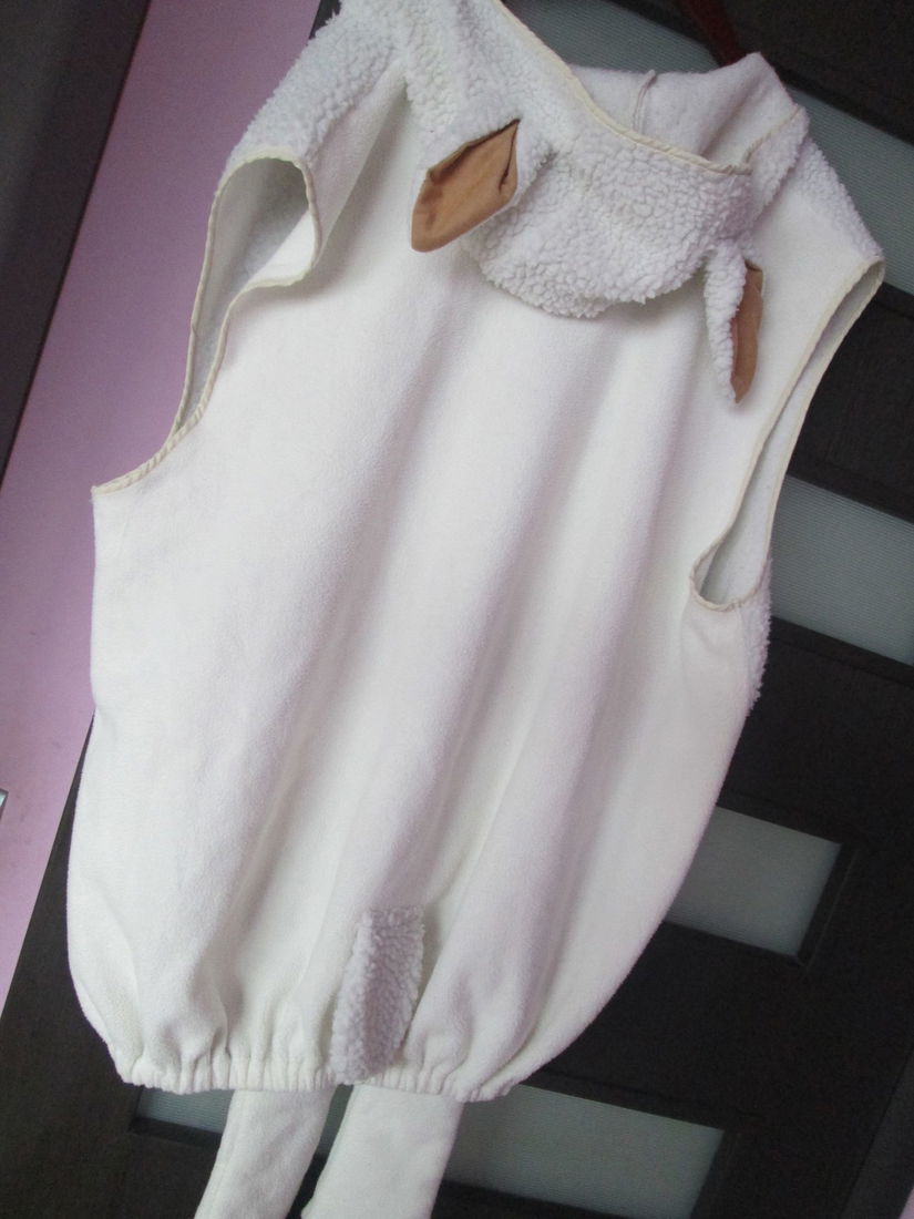 costumatie alba "oaie" adult