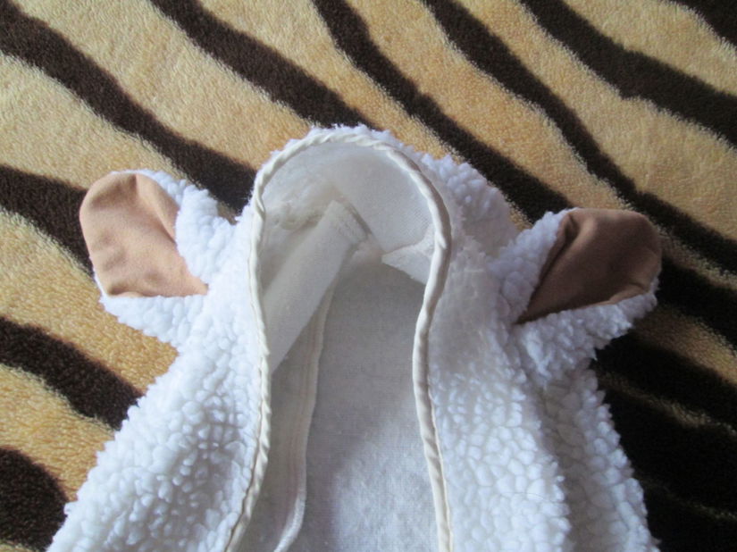 costumatie alba "oaie" adult